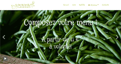 Desktop Screenshot of lafaimdesharicots.fr